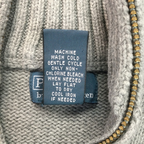 Boys Polo by Ralph Lauren Sweater ligh Gray Size 6 - Picture 9 of 11